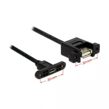 USB laidas DeLOCK 1m USB2.0 Micro-B / USB2.0-A