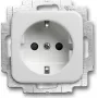 BUSCH JAEGER 2013-0-5291 - Kištukinis lizdas CEE 7/3 - 2P+E - Baltas - CE - 250 V - 16 A