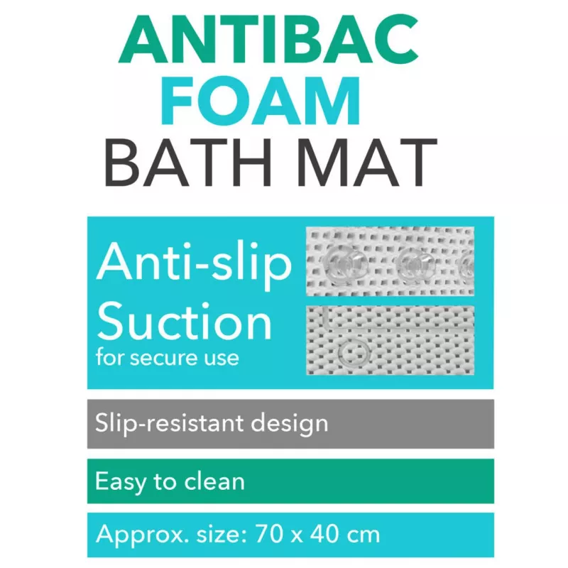 Vonios kilimėlis Beldray LA032722UFFEU7 Antibac Foam – antibakterinis putų kilimėlis grindims