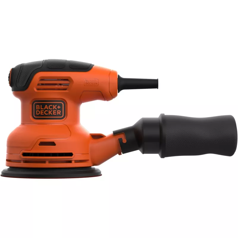 Juostinis šlifuoklis Black & Decker BEW210 14000 aps./min juodas, oranžinis