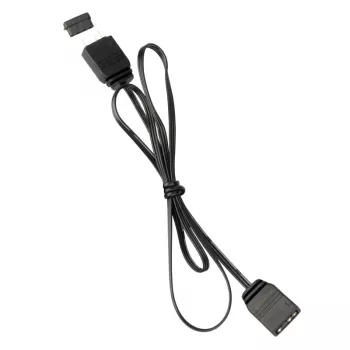 ARGB 3 kontaktų prailginimo laidas 50 cm — Kolink, 5 V, juodas