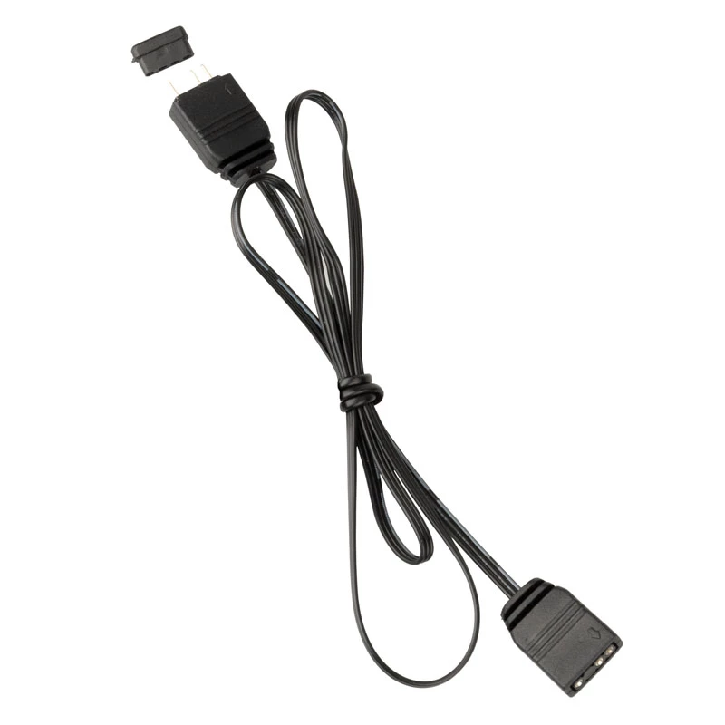 ARGB 3 kontaktų prailginimo laidas 50 cm — Kolink, 5 V, juodas