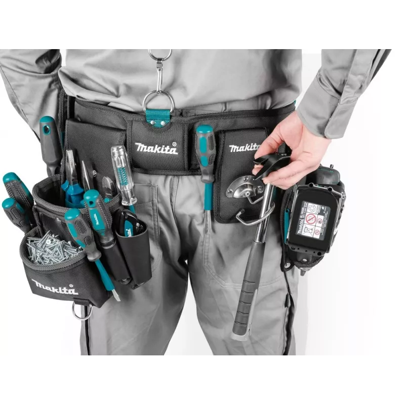Makita E-15235 sunkiosios serijos įrankių diržų komplektas su dėklais