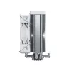 CPU oro aušintuvas Montech NX400, 120 mm ventiliatoriai, baltas, 156×74×120 mm, TDP 270 W