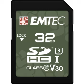 Emtec 32GB UHS-I SDHC Class 10 V30 atminties kortelė