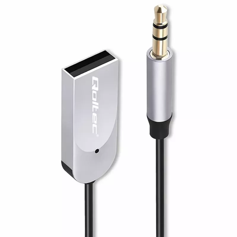 Belaidis garso imtuvas QOLTEC HiFi BT6.0 2xRC – Bluetooth garso adapteris kolonėlėms ir automobilio radijui