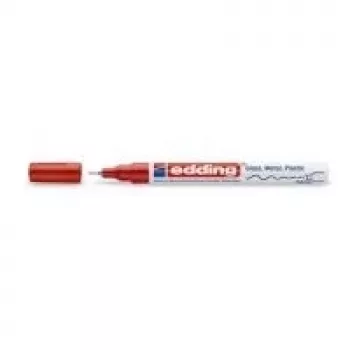 Permanentinis markeris smulkus antgalis Edding 780 raudonas