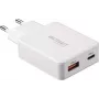 Voltcraft UC-1C1A65W01 USB-C USB-A Greitasis Įkroviklis PD 3.0 65W Baltas (VC-17010790)