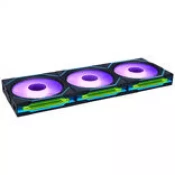 LIAN LI UNI FAN SL Wireless 120mm ARGB 3 rinkinys Juoda