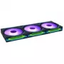LIAN LI UNI FAN SL Wireless 120mm ARGB 3 rinkinys Juoda