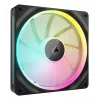 CORSAIR iCUE LINK LX140 RGB PWM korpuso ventiliatorius, 140 mm, ARGB, (2 vnt.), juodas
