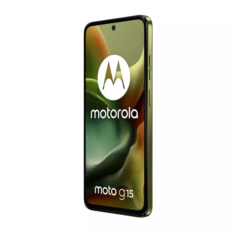 Mobilusis telefonas Motorola moto g15 17,1 cm (6,72 colio) Dual SIM Android 15 4G USB Type-C 8 GB 128 GB 5200 mAh Žalia