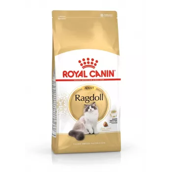 Sausas kačių ėdalas Royal Canin Ragdoll Adult 2 kg – vištiena, 32% baltymų, 18% riebalų