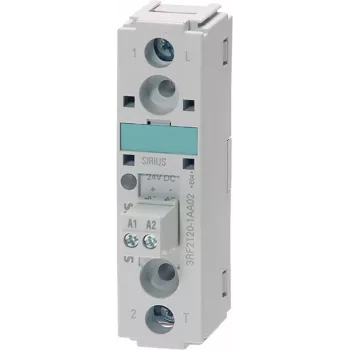 Siemens vienfazis kietojo kūno relė 3RF21 1 vnt. 3RF2120-1AA02 apkrovos srovė 20 A