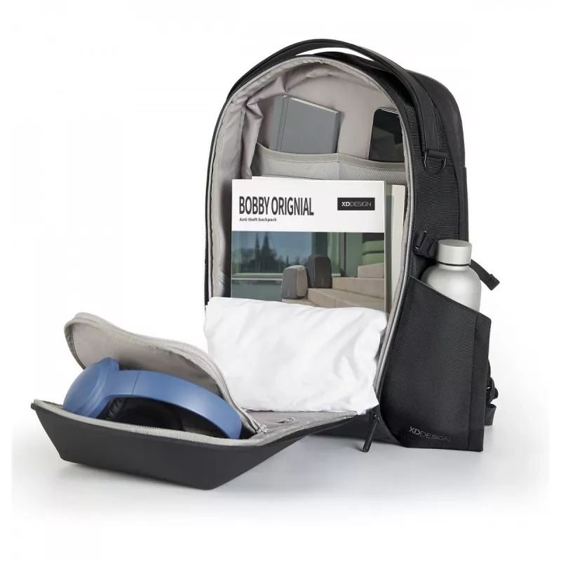 Kuprinė XDDESIGN Bizz Black, vandeniui atspari, lengva, modelis P705.931