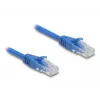 DeLOCK 90197 mėlynas Cat6 U/UTP riestas tinklo kabelis 1,2 m