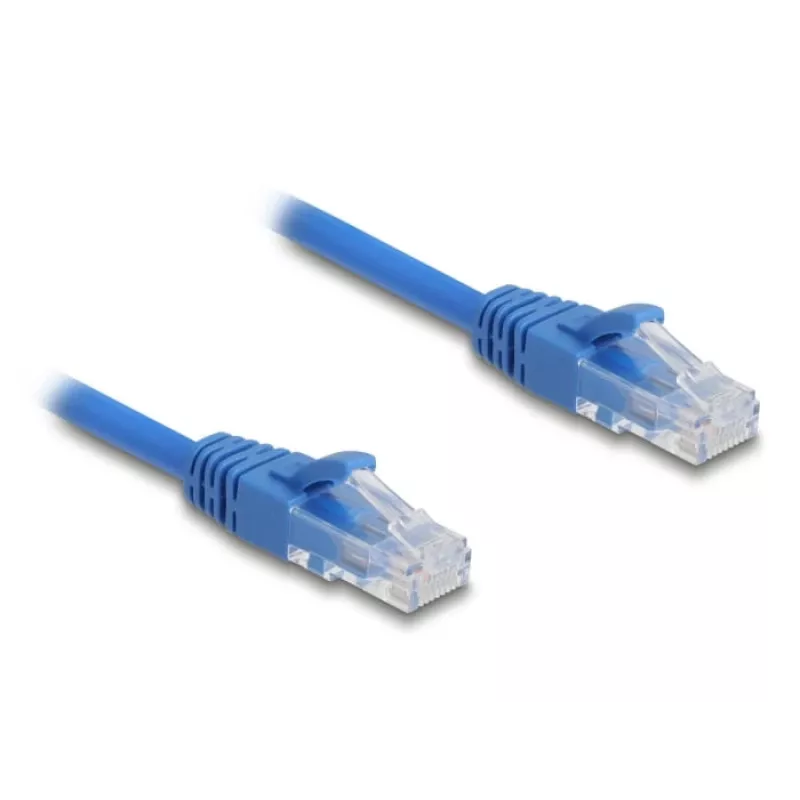 DeLOCK 90197 mėlynas Cat6 U/UTP riestas tinklo kabelis 1,2 m