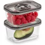 Vakuuminiai indai Caso VacuBoxx Eco-Duo S permatomi, 2 vnt. rinkinys