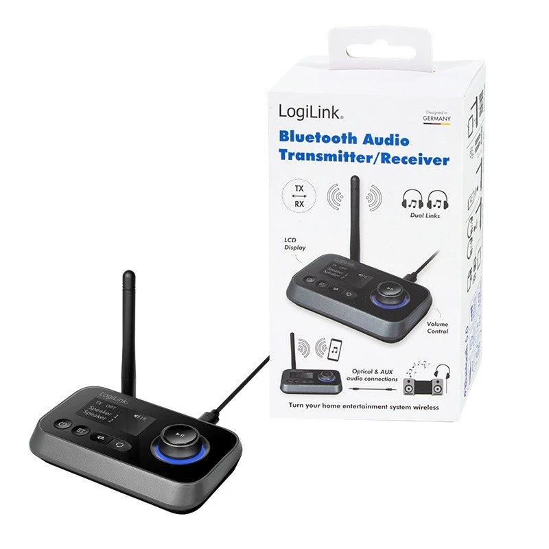 LogiLink BT0062 Bluetooth garso siųstuvas/imtuvas BT 5.0 10 m atstumas