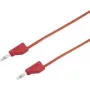 VOLTCRAFT matavimo laidas [Kištukas 4 mm - Kištukas 4 mm] 0,25 m Raudonas MSB-300 (MSB-300-0.25-Red)