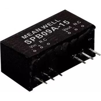 Maitinimo keitiklis/inverteris MEAN WELL SPB09C-05 – 9 W, įėjimas 36–75 V, išėjimas 5 V