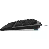 Mechaninė žaidimų klaviatūra Lenovo Legion K500 – pilno dydžio 104 klavišų USB, QWERTY JAV anglų, RGB foninis apšvietimas, pilka/juoda