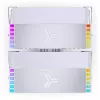 Jonsbo HX6280 CPU aušintuvas, PWM, RGB – 130 mm, baltas