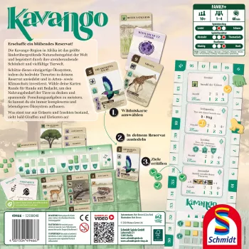 Kavango, Stalo žaidimas