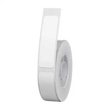 Termoetiketės NIIMBOT T12×40 12×40 mm 160 vnt. Baltos – popierius, nuolatiniai klijai
