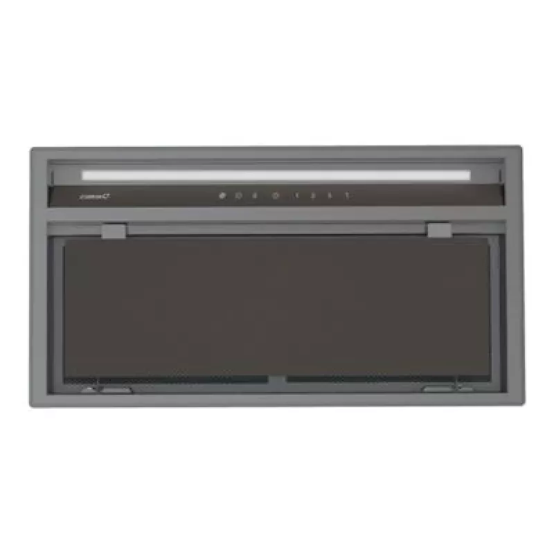Įmontuojamas gartraukis CATA GCX 53 SD — 530 mm plotis, 750 m³/h, metaliniai riebalų filtrai, jutiklinis valdymas, pilka spalva