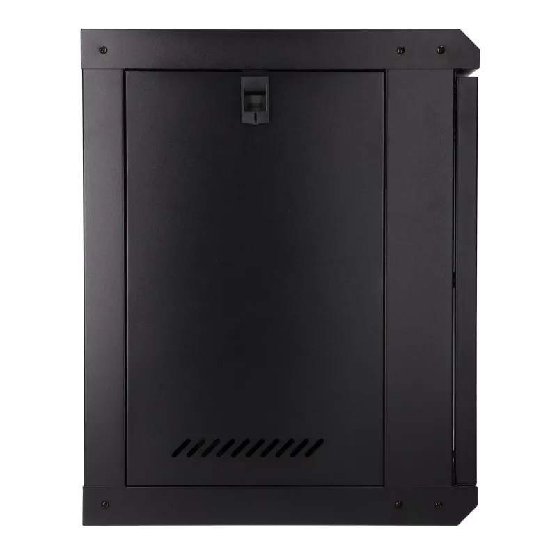 EXTRALINK LITE 9U 530×400 sieninis stelažo korpusas juodas su lentyna