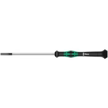 Wera 2035 elektronikos ir precizinės mechanikos plyšinis atsuktuvas, antgalio plotis: 3 mm, antgalio ilgis: 50 mm (05117995001)