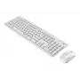 Logitech MK295 Silent belaidis klaviatūros ir pelės rinkinys, 2.4 GHz, itališkas išdėstymas, Off White