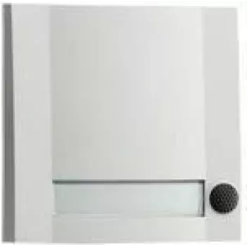 Grothe DOMOLUX WS/SW laidinis skambutis, juodas/baltas, plastikinis, AC/DC 12 V, -20–50 °C (51103)