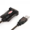 UNITEK Y-105 serijinis kabelis juodas 1,5 m USB-A – DB-9