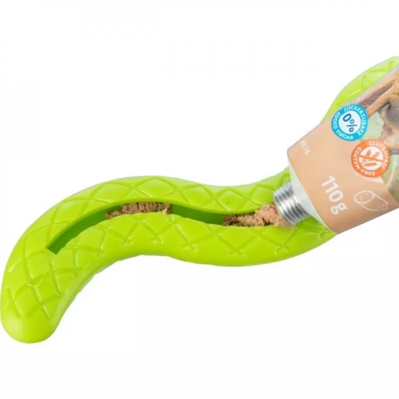 Šuns pramoginis žaislas su skanėstų lizdu Trixie 34931, termoplastinis kaučiukas, 270 mm, 220 g, žalias