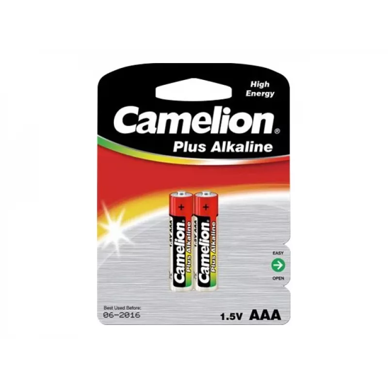 Vienkartinė baterija Camelion LR03-BP2 AAA šarminė