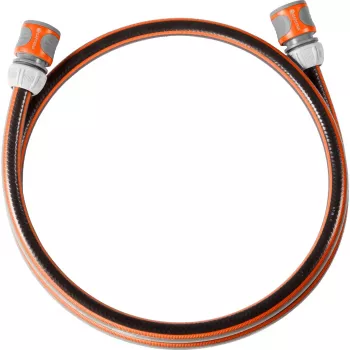 GARDENA 18040-20 1,5 m sodo žarna juoda oranžinė