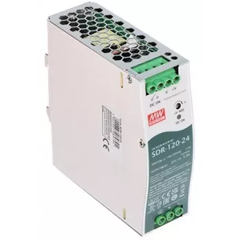 Įtampos transformatorius MEAN WELL SDR-120-24