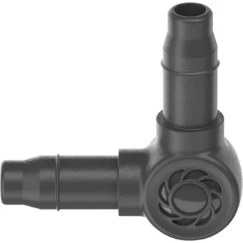 GARDENA L formos jungtis lašelinio drėkinimo sistemai, plastikinė, 4,6 mm (3/16 inch)