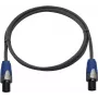 Garsiakalbio laidas PSSO 3022790K 2x2,5 mm 1,5 m, juodas
