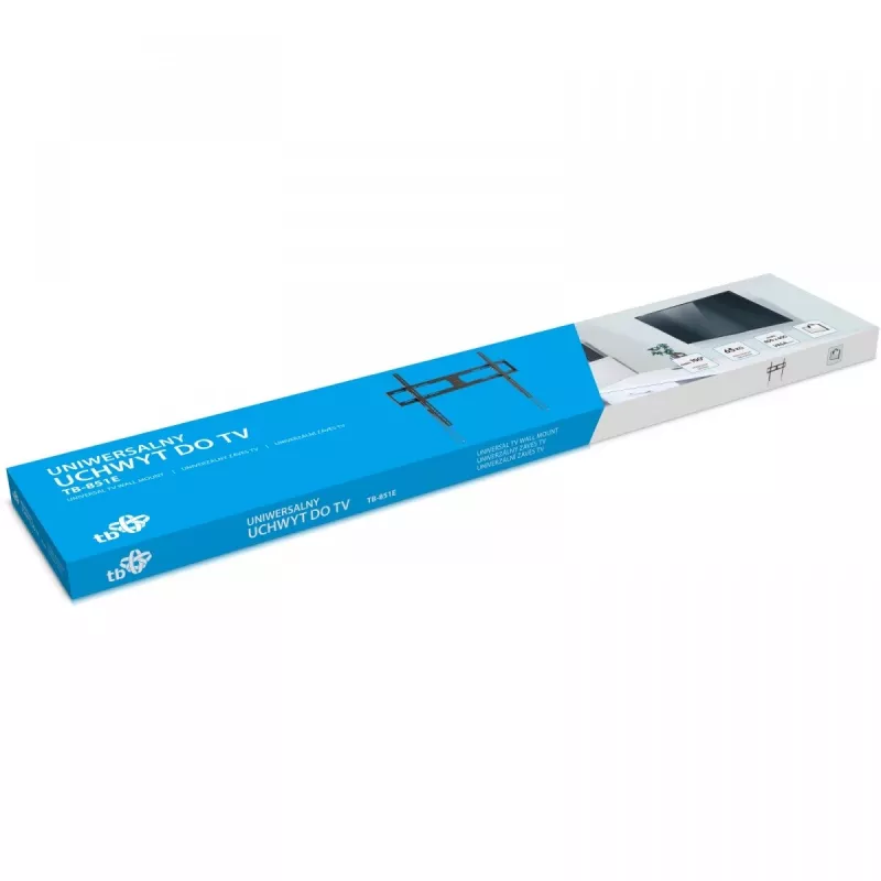 TV laikiklis prie sienos TB TB-851E iki 100 colių (maks. 65 kg), VESA 800×600