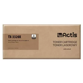 Actis TX-3320X kasetė (pakeičia Xerox 106R02306; standartinė; 11000 puslapių; juoda)