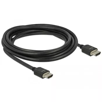 HDMI kabelis DeLOCK 85295 3 m, A tipo kištukas – A tipo kištukas, juodas