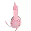 Ausinės Onikuma K9 Pink RGB žaidimams