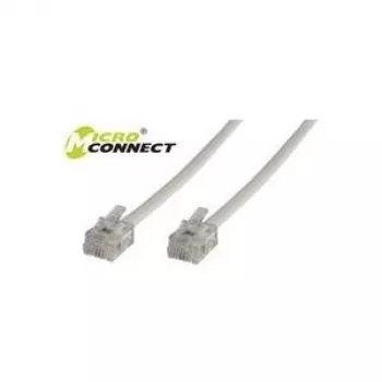 Microconnect MPK110 telefono kabelis 10 m Baltas