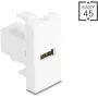 USB 2.0 adapteris Type-A į Type-B, DELOCK 90907, Easy 45 modulis