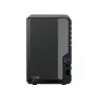 Synology DS225+ 2 vietų NAS darbalaukis Intel® Celeron® J4125 2 GB DDR4 Synology DSM juodas - tik Synology HDD