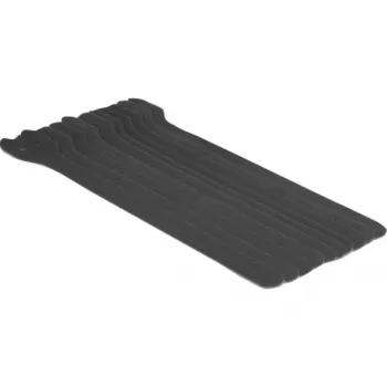 Delock Klett-Kabelbinder L 240 mm x B 13 mm 10 Stück schwarz