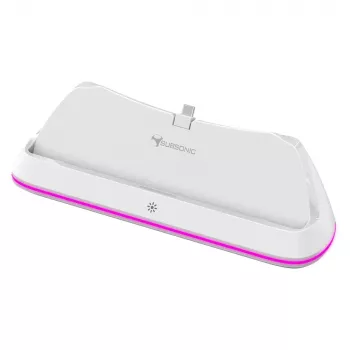 Įkrovimo sistema Subsonic SA5708, skirta Playstation Portal, laidinė, juoda balta